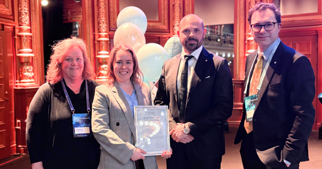 Madeleine Berild tilldelades Young Professionals stipendium 2026.